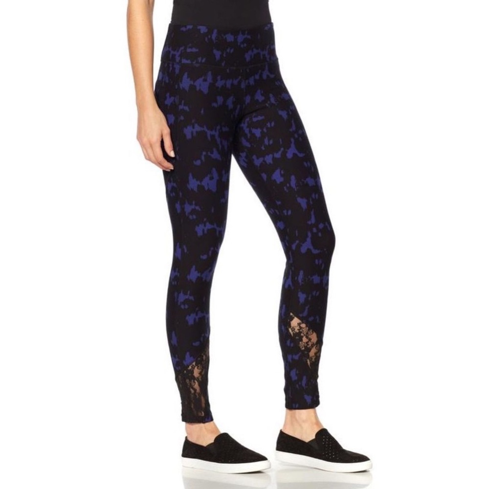 Warrior Danica Patrick Lace Legging Onyx/Cobalt